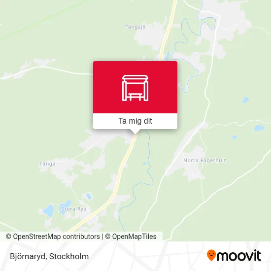 Björnaryd karta