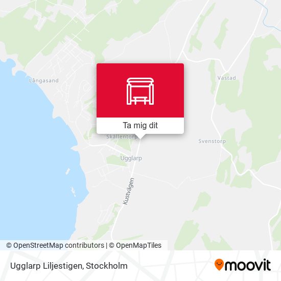 Ugglarp Liljestigen karta
