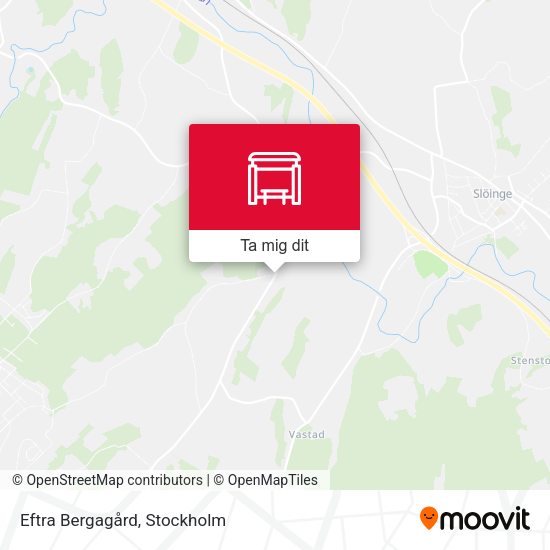Eftra Bergagård karta