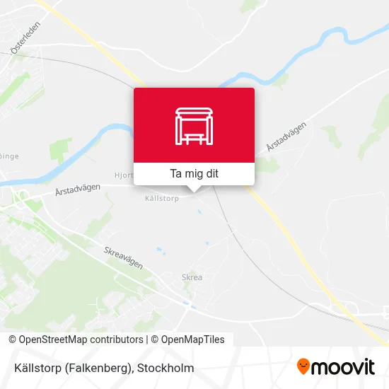 Källstorp (Falkenberg) karta