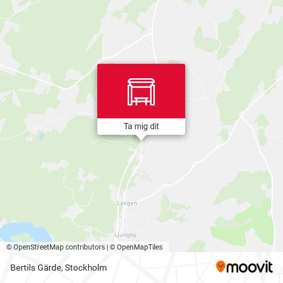 Bertils Gärde karta