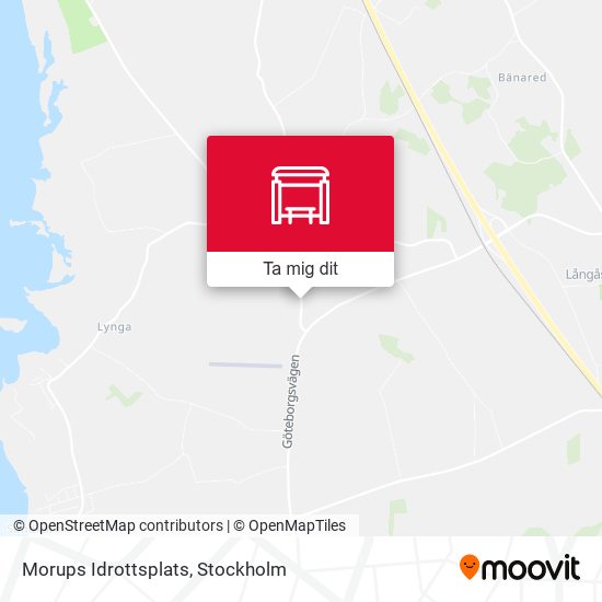 Morups Idrottsplats karta