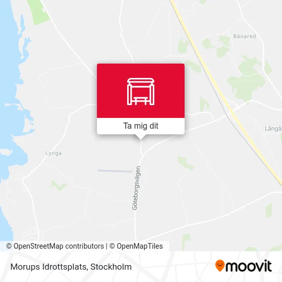 Morups Idrottsplats karta