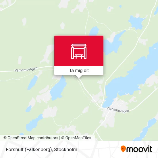 Forshult (Falkenberg) karta