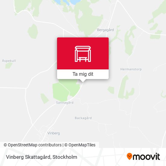 Vinberg Skattagård karta
