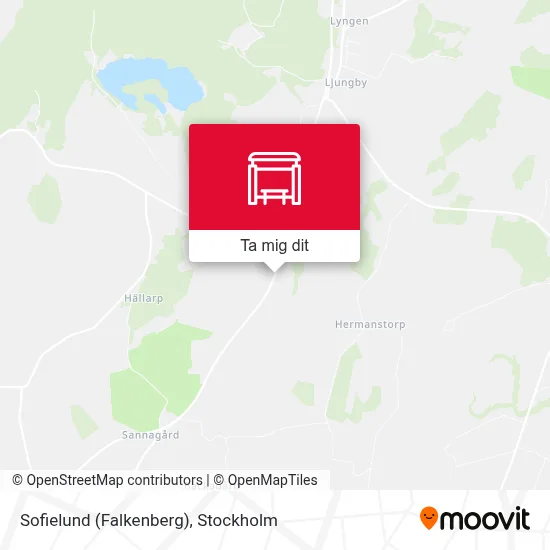 Sofielund (Falkenberg) karta