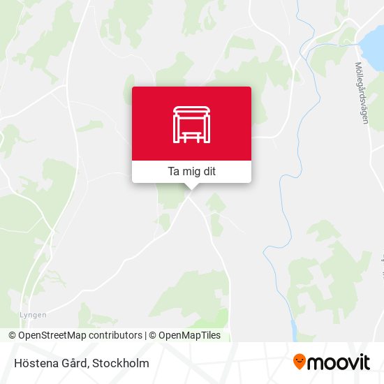 Höstena Gård karta