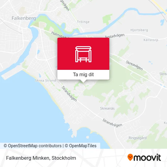 Falkenberg Minken karta