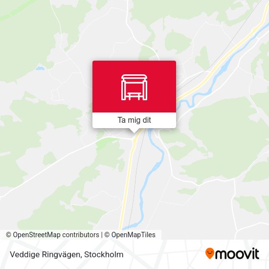 Veddige Ringvägen karta
