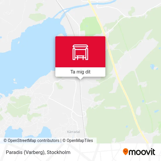 Paradis (Varberg) karta