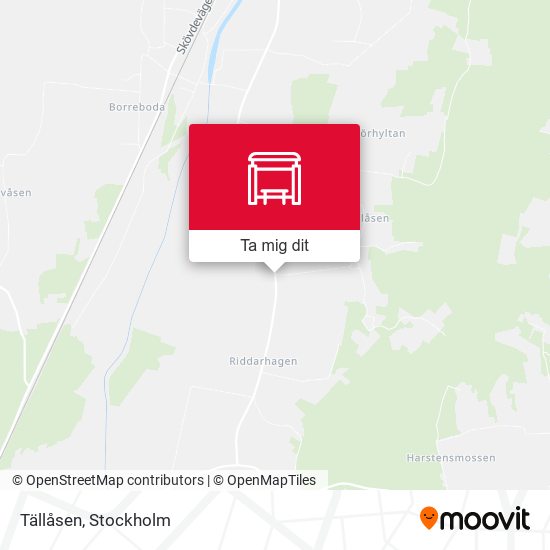 Tällåsen karta
