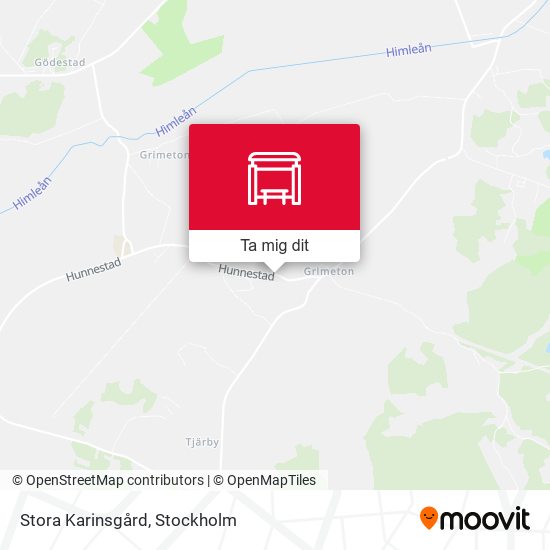 Stora Karinsgård karta