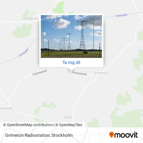 Grimeton Radiostation karta