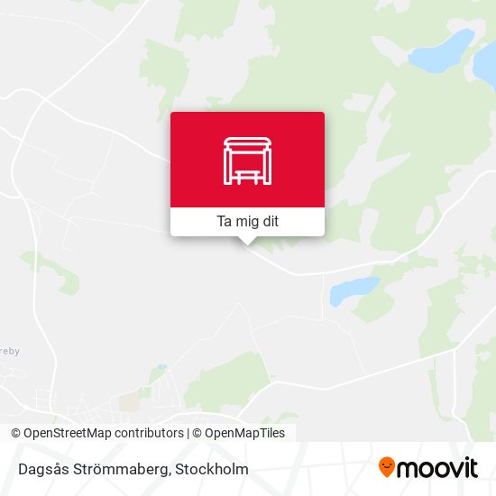 Dagsås Strömmaberg karta