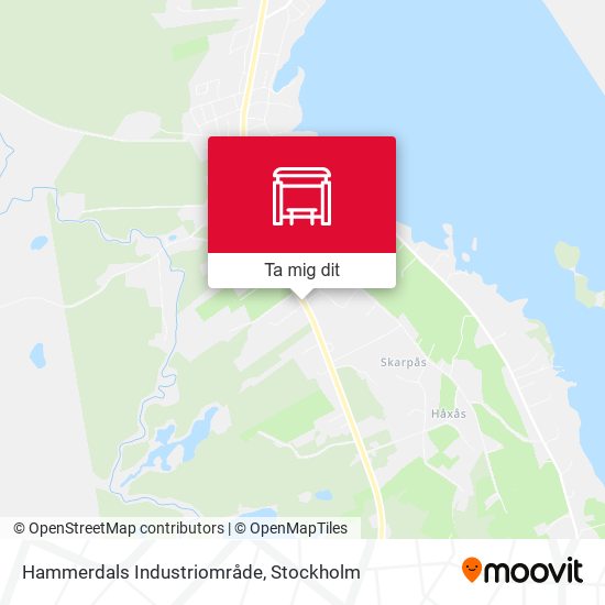 Hammerdals Industriområde karta
