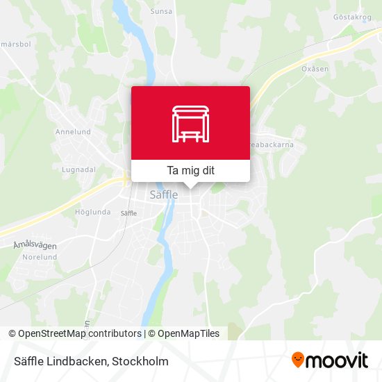Säffle Lindbacken karta