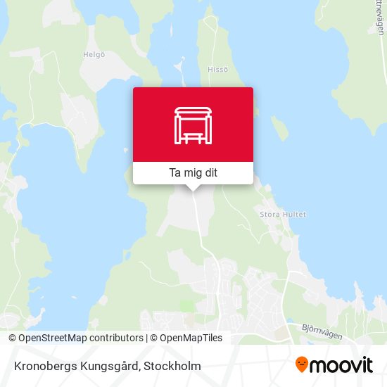 Kronobergs Kungsgård karta