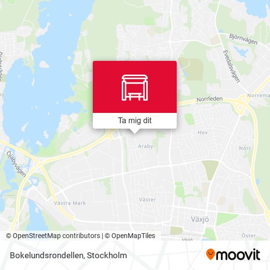 Bokelundsrondellen karta