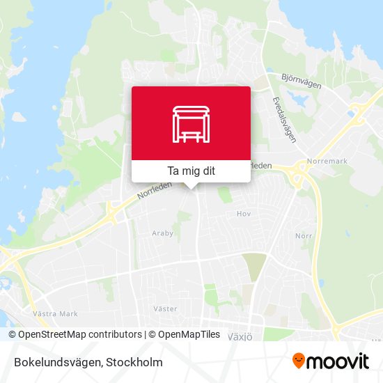 Bokelundsvägen karta