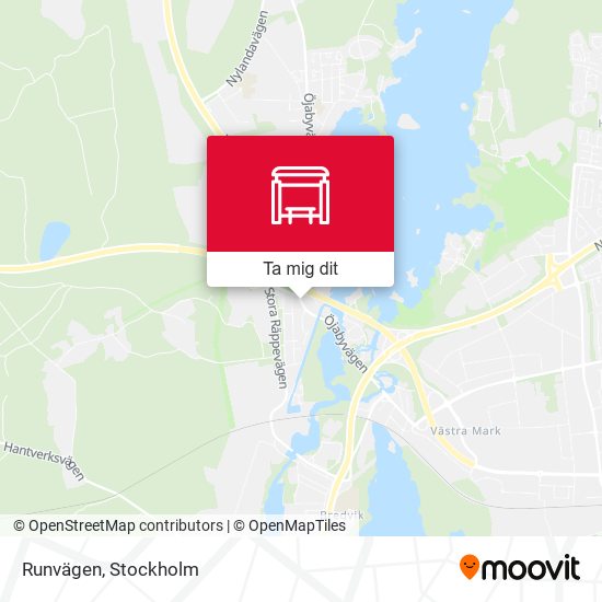 Runvägen karta