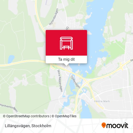 Lillängsvägen karta