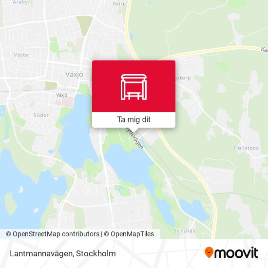 Lantmannavägen karta