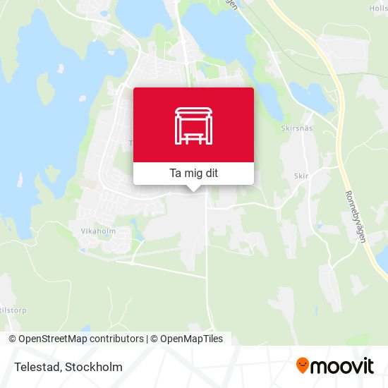 Telestad karta