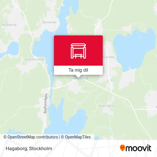Hagaborg karta