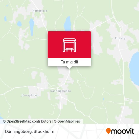 Dänningeborg karta