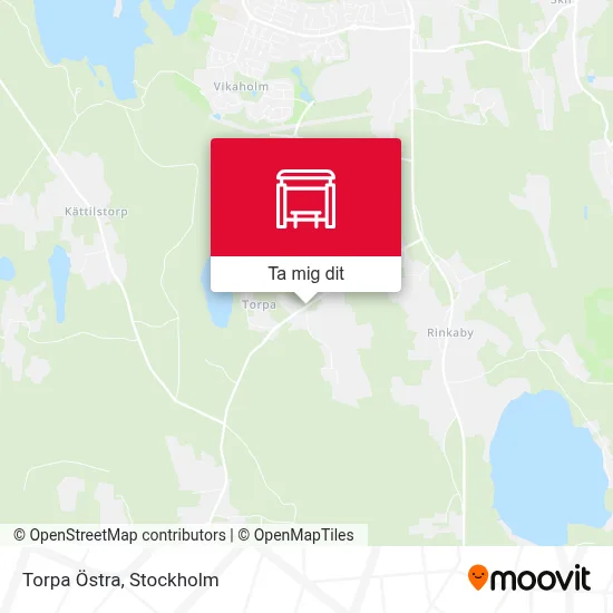 Torpa Östra karta
