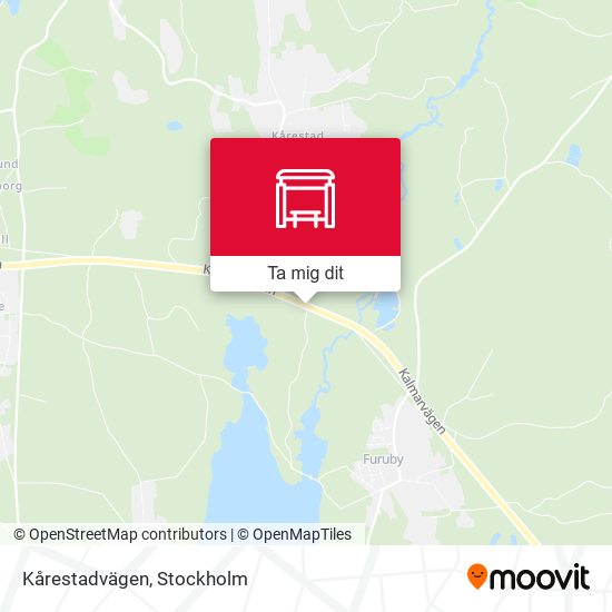 Kårestadvägen karta