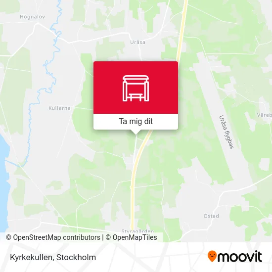 Kyrkekullen karta