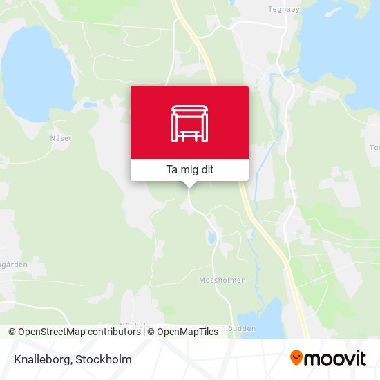 Knalleborg karta