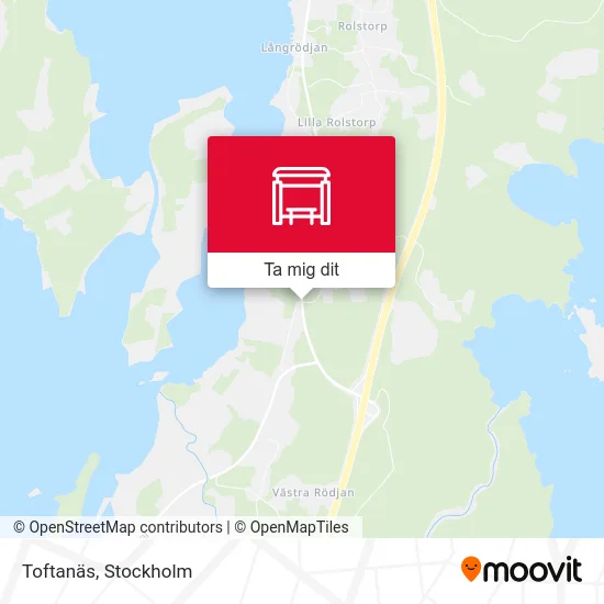 Toftanäs karta