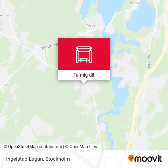 Ingelstad Lagan karta