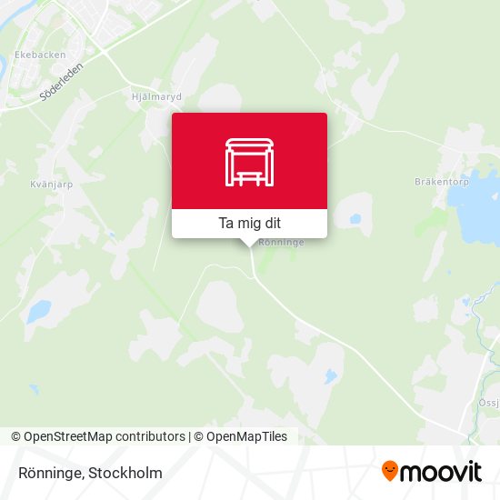 Rönninge karta