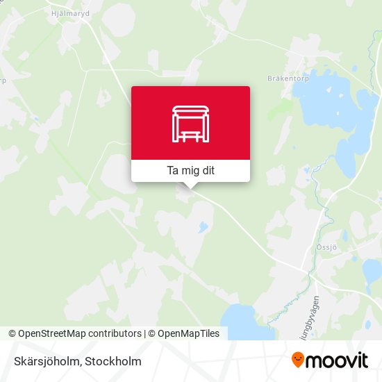 Skärsjöholm karta