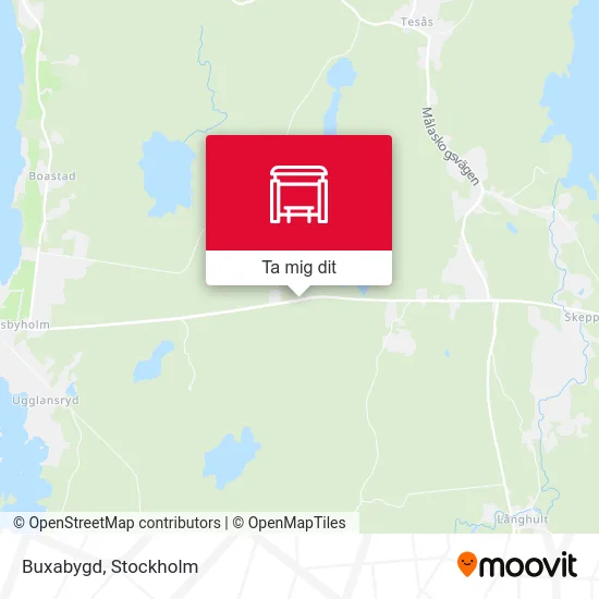 Buxabygd karta