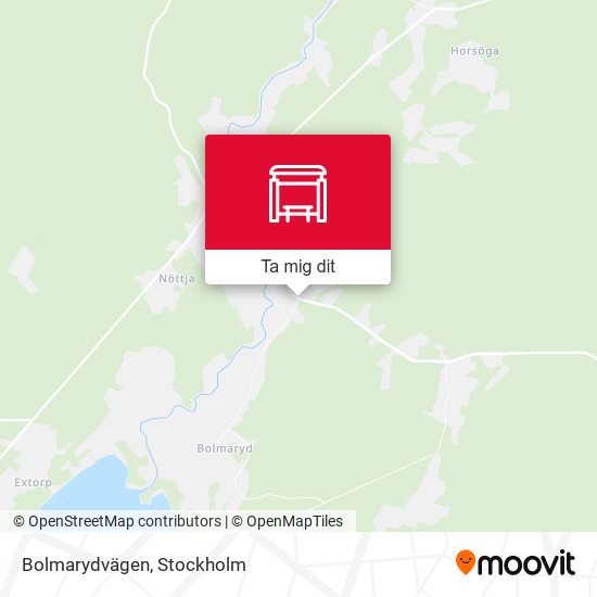 Bolmarydvägen karta