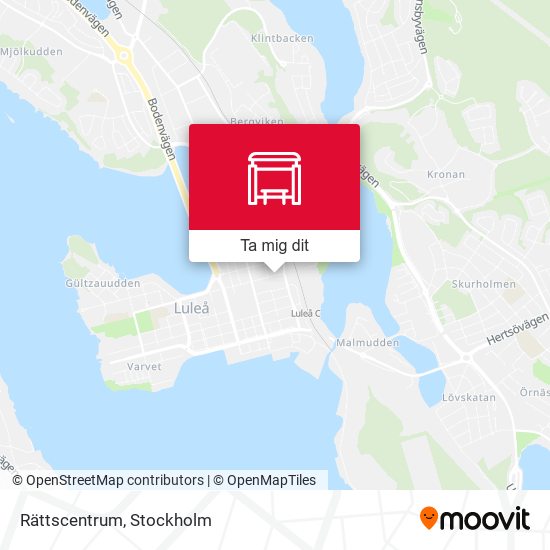 Rättscentrum karta