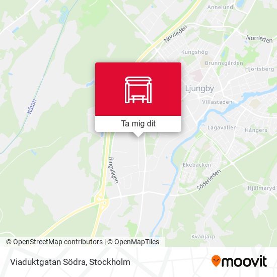 Viaduktgatan Södra karta