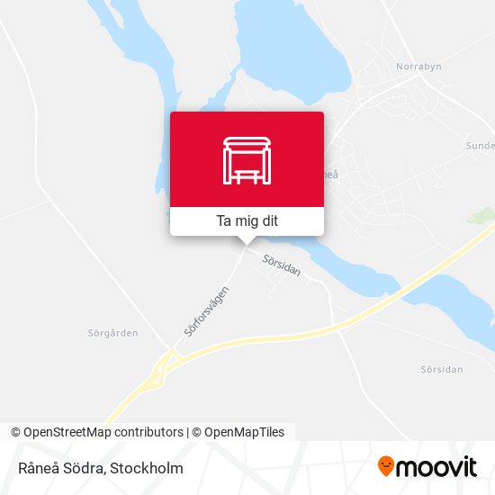 Råneå Södra karta