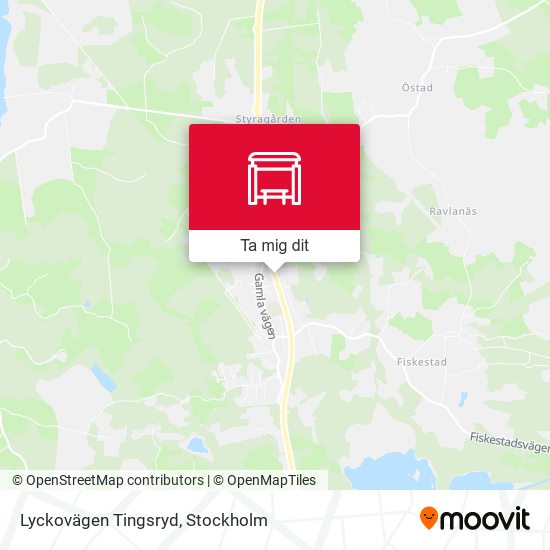 Lyckovägen Tingsryd karta