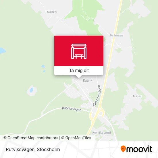 Rutviksvägen karta