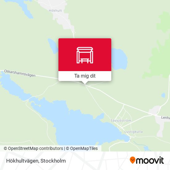 Hökhultvägen karta