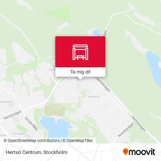 Hertsö Centrum karta