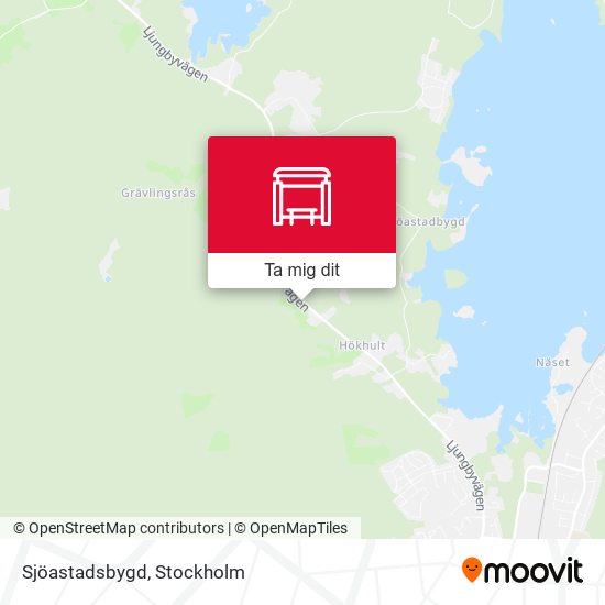 Sjöastadsbygd karta