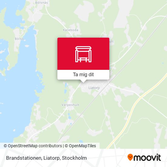 Brandstationen, Liatorp karta