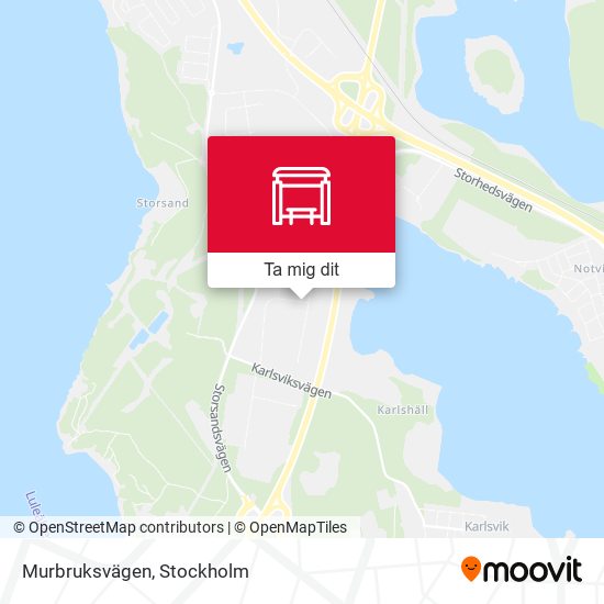 Murbruksvägen karta