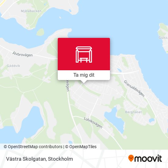 Västra Skolgatan karta